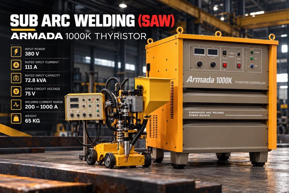 Mesin Las SAW Submerged Arc Welding